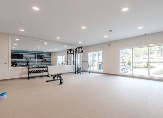 Fitness Center at Briar Park 55+ Apartments, Atlanta, 30331
