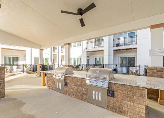 Grilling Station at Briar Park 55+ Apartments, Georgia, 30331