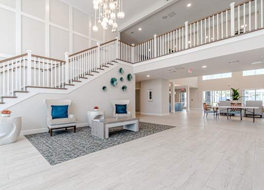 Lobby at Briar Park 55+ Apartments, Georgia
