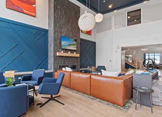 Community Room at Brighton Oaks, New Brighton, MN