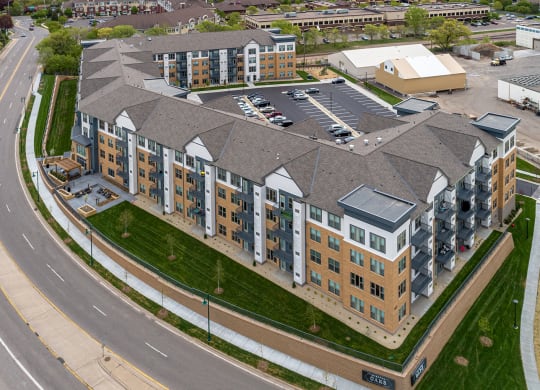 Aerial Exterior at Brighton Oaks, Minnesota, 55112