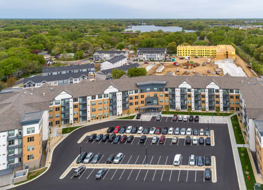 Aerial Exterior View at Brighton Oaks, New Brighton