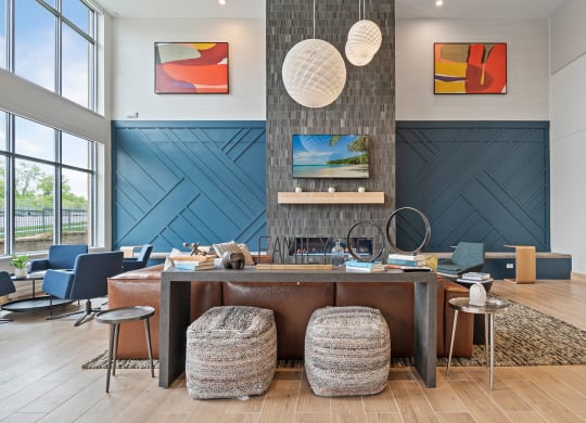Resident Lounge at Brighton Oaks, New Brighton, 55112