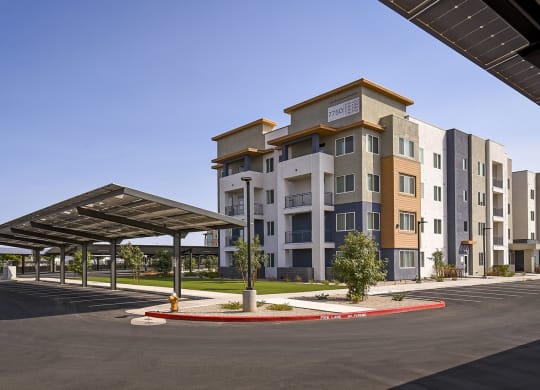 Car Park at Casa Azure 55+ Apartments, Arizona, 85035
