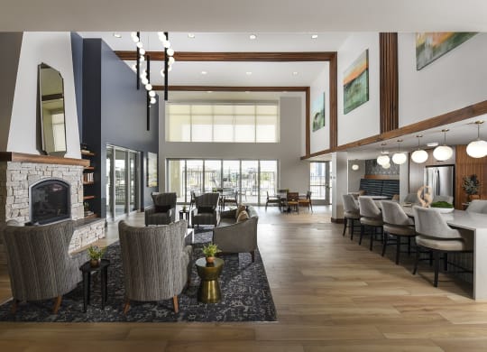 Clubroom at Juniper Square 55+ Apartments, AZ