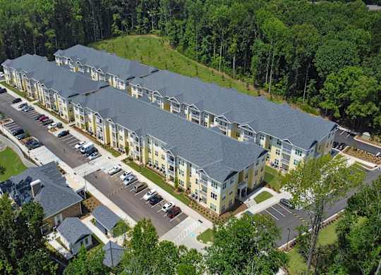 Exterior at Creekridge on the Park Apartments, Charlotte, NC, 28212
