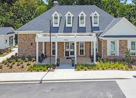 Leasing office at Creekridge on the Park Apartments, Charlotte