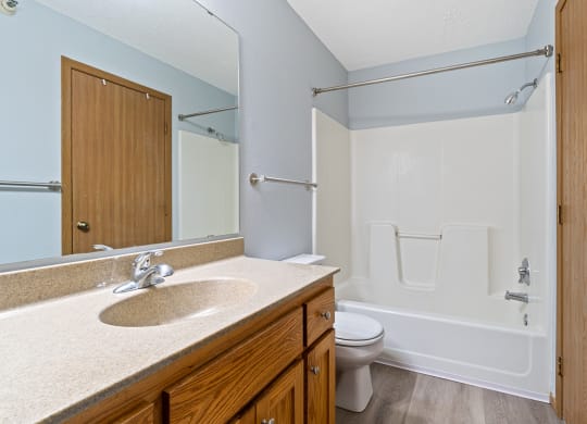 Dominium_ElmCreek_Newly Renovated Vacant Apartment Home  Bathroom