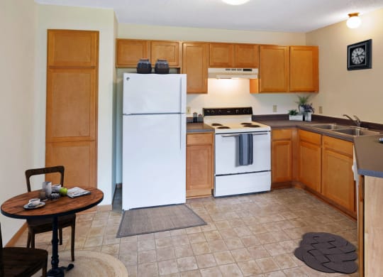 Dominium_ElmCreek_Virtually Staged Apartment Home  Kitchen