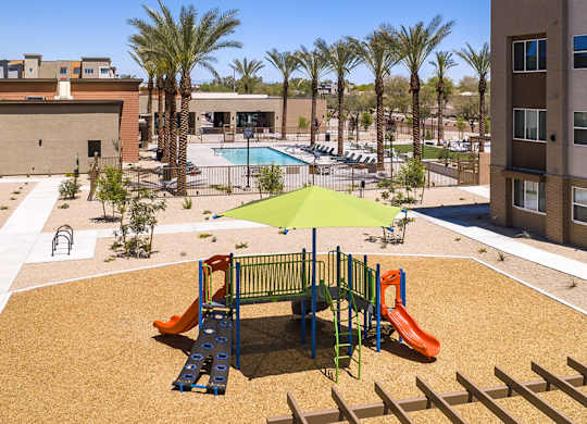 Clubhouse at Estrella Springs at Canyon Trails Apartments, Goodyear, AZ, 85338