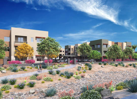 View at Estrella Springs at Canyon Trails Apartments, Goodyear , AZ 85338