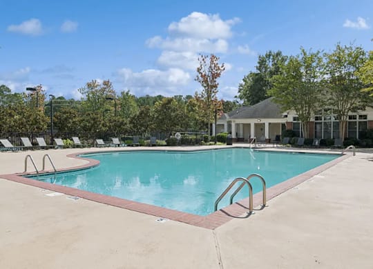 Pool View at Falls Pointe at the Park, Durham North Carolina