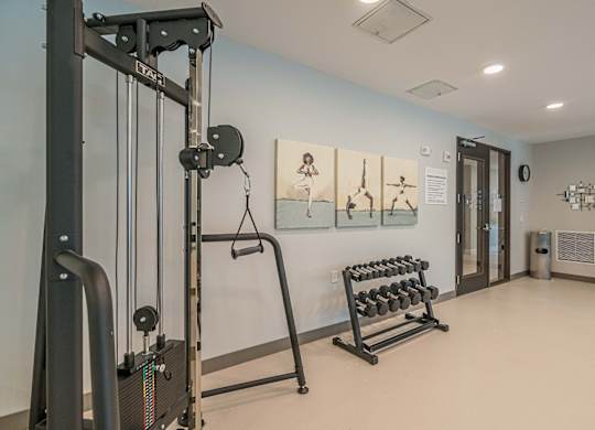 Fitness Center at Heron Ridge 62+ Apartments, Florida