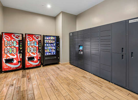 Package room at Landings of Lexington