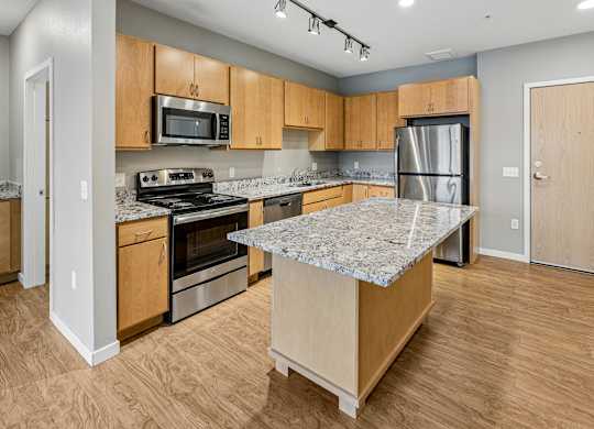 Kitchen at Landings of Lexington, Lexington, 55014