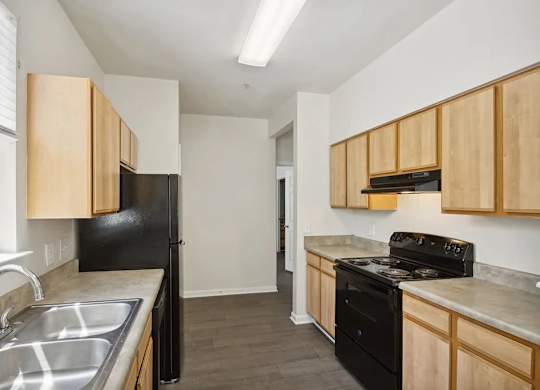 Kitchen Cabinets at Magnolia Pointe, North Carolina, 27704