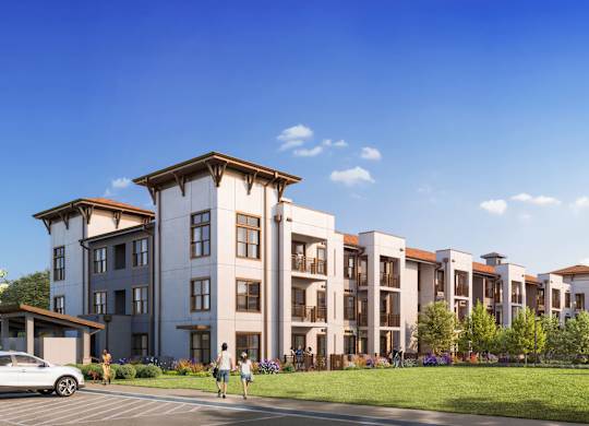 Building at Maison at Solivita Marketplace Apartment Homes, Kissimmee, FL