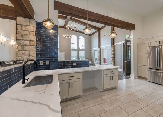 Clubhouse Kitchen at Mission at Baytown, Baytown, 77521