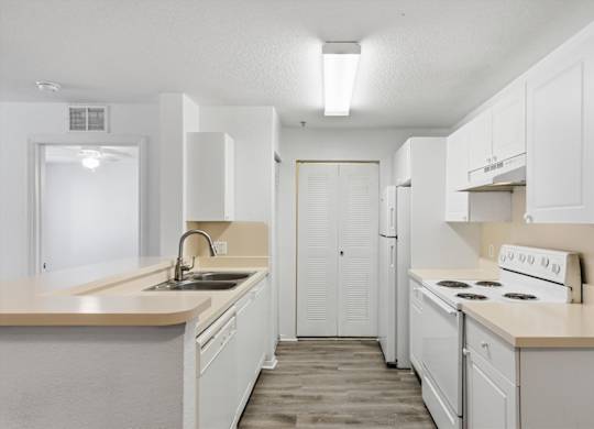 White Kitchen at Orchard Grove Apartments, Vero Beach, FL