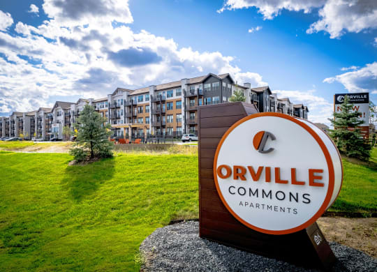 Property Signage at Orville Commons, Woodbury Minnesota