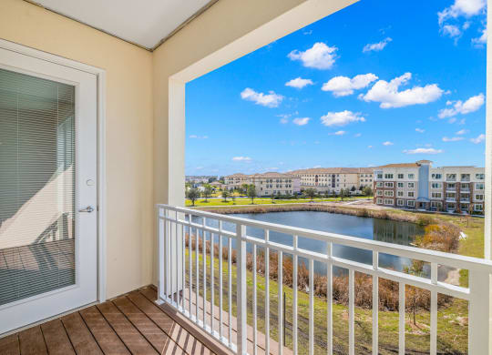 Large Balcony View at Osprey Park 62+ Apartments, Kissimmee, 34758