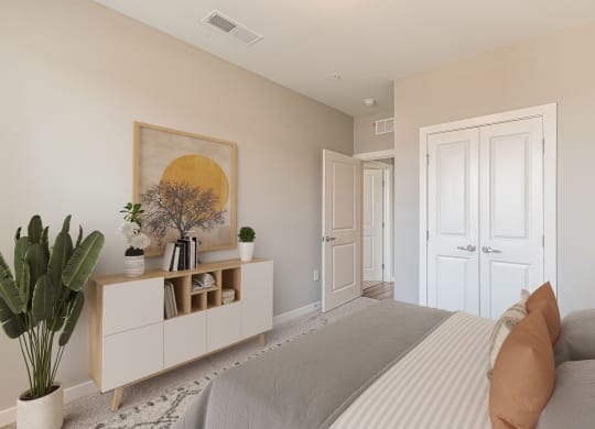 Master Bedroom at The Paramount, Atlanta, GA 30331