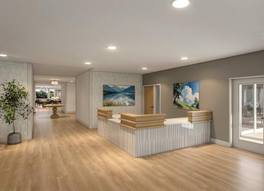 Dominium_Parkland Manor_Lobby Rendering