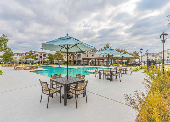 Swimming Pool at Rosemont at Mayfield Villas, Texas