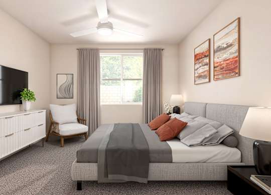 Living area at Saddleback Village at Stonegate Townhomes, Arizona