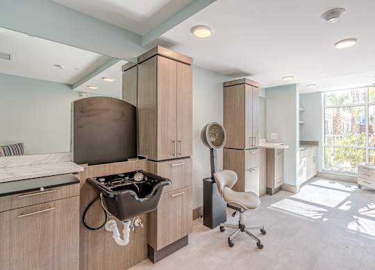  Beauty salon at Sandpiper Glen 62+ Apartments, Orlando