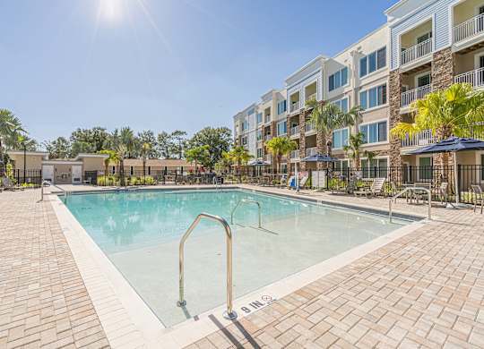 Swimming pool view at Sandpiper Glen 62+ Apartments, Florida, 32825