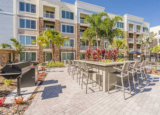 Exterior community view at Sandpiper Glen 62+ Apartments, Florida