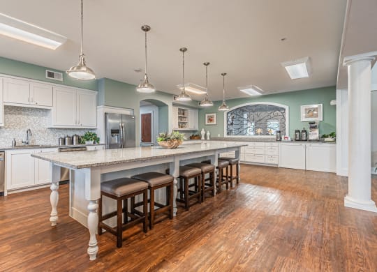 Gourmet Kitchen at Mariposa at Spring Hollow Saginaw 55+ Apartments, Texas