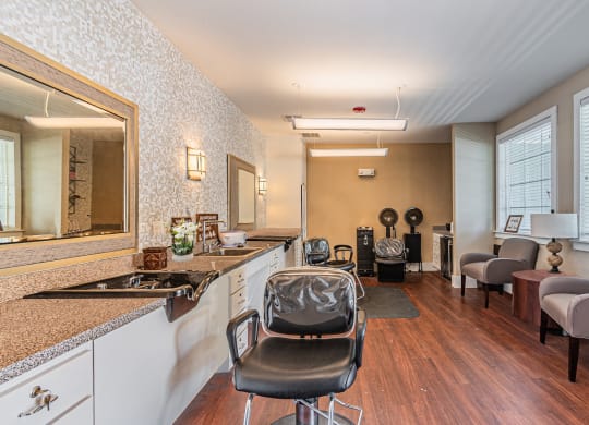 Salon at Mariposa at Spring Hollow Saginaw 55+ Apartments, Saginaw, 76131