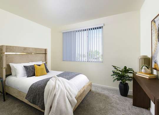 A Bedroom at Suncrest Vista at Canyon Trails 55+ Apartments, Arizona