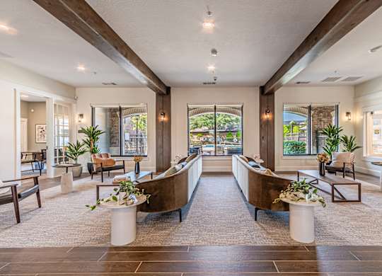 Community Room at The Cesera 55+ Apartments, Garland, TX 75040