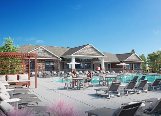 Dominium_The Meridian_Pool Rendering