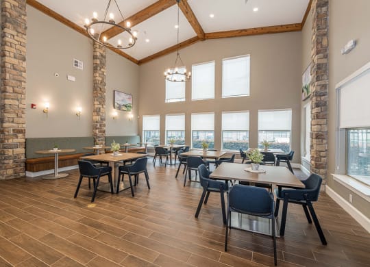 Clubhouse Interiorat The Portofino 55+ Apartments, Texas, 77503