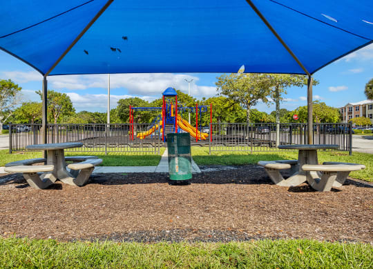 Dominium_Village at Delray_Outdoor Playground & Picnic Area