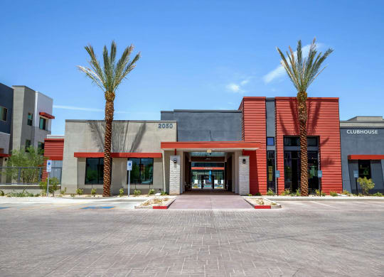 Clubhouse Exterior-Entranceat Vista Ridge Apartments, Arizona