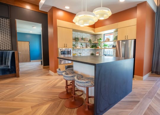 Community Kitchenat Vista Ridge Apartments, Phoenix Arizona