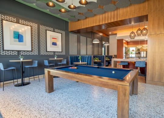 Clubhouse Billiards Tableat Vista Ridge Apartments, Arizona
