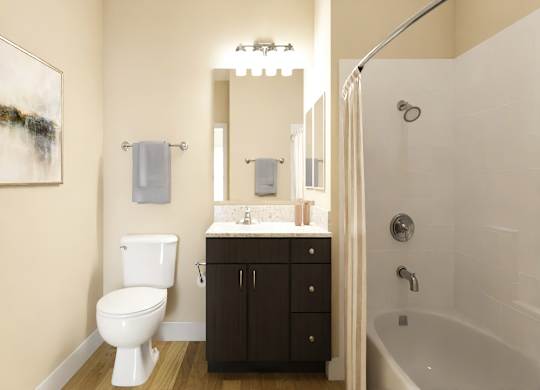 Dominium_Vivir at Ballpark_Bathroom render 4