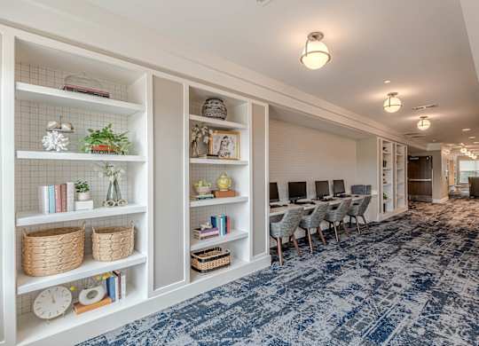 Business Center at Willow Place 55+ Apartments, McDonough, 30253