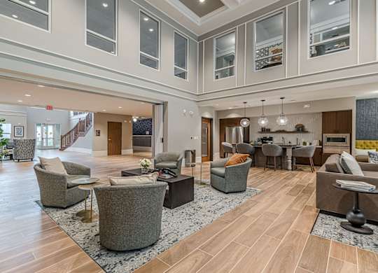 Community Clubhouse at Willow Place 55+ Apartments, Georgia