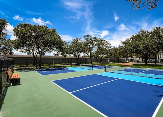 Pickleball Court View at The Lucille Apartments, Stuart, FL 34996