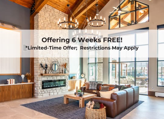 offering 6 weeks free: a limited time offer, restrictions may apply