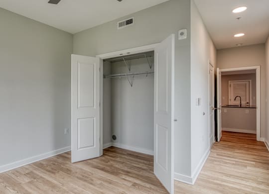 Closet at Richmond Apartments