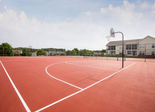 Basketball Court at Crosstimbers Apartments