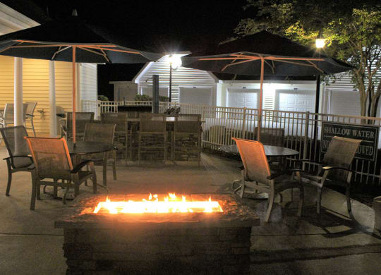 Fire Pit at Flint Lake Apartments in Myrtle Beach SC